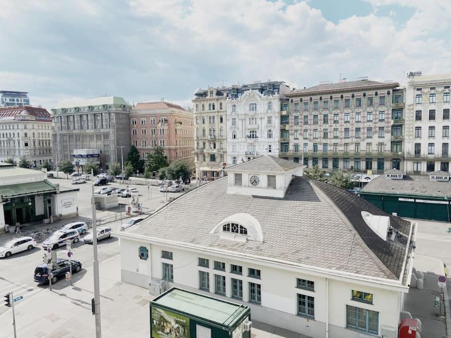 Stylish Designer Apartment At The Center Of Vienna Naschmarkt Kültér fotó